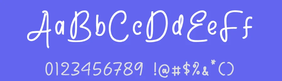 Girlthown Font by glorytype — Script Handwritten Font — thumbnail 3