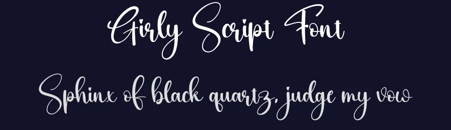 Girly Script Font by creativeletter — Script Handwritten Font — thumbnail 2