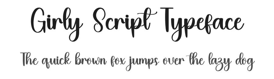 Girly Script Typeface by inermediaSTUDIO — Script Handwritten Font