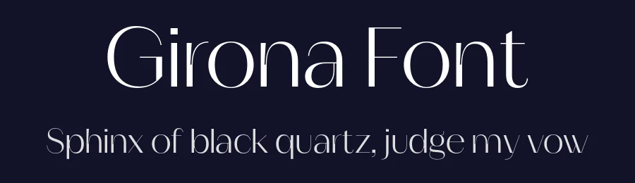 Girona Font by Narrow Type — Sans Serif Font — thumbnail 2