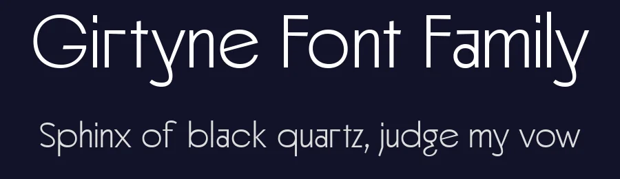 Girtyne Font Family by Prioritype Co — Sans Serif Font — thumbnail 2