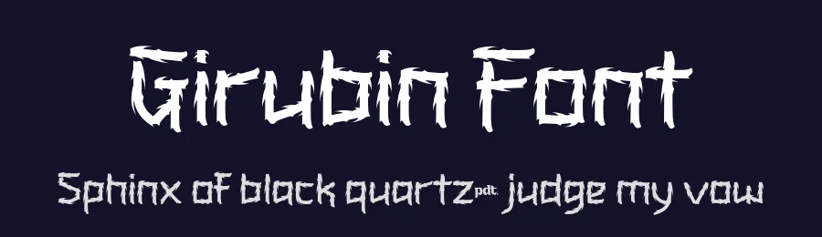 Girubin Font by productype — Blackletter Font — thumbnail 2