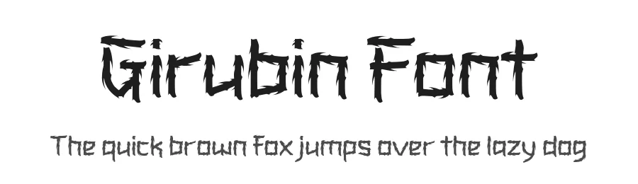 Girubin Font by productype — Blackletter Font