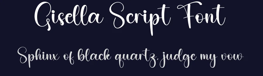 Gisella Script Font by creativeletter — Script Handwritten Font — thumbnail 2