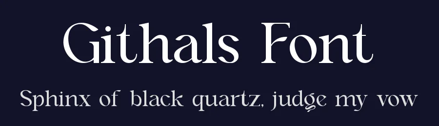 Githals Font by ErmediaStudio — Serif Font — thumbnail 2