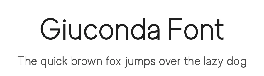 Giuconda Font by Sealoung — Sans Serif Font