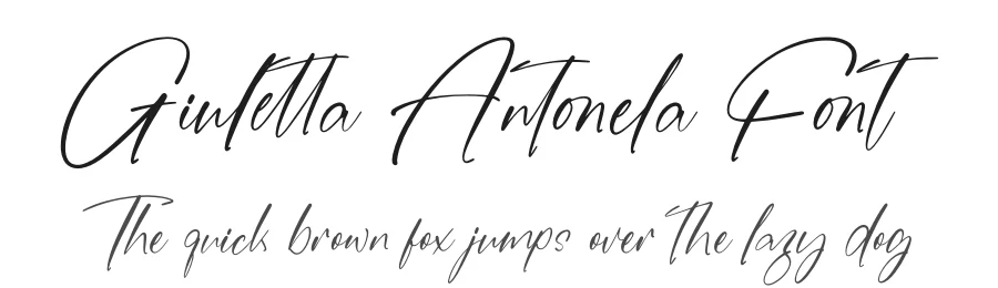 Giuletta Antonela Font by stylishtype.co — Script Handwritten Font