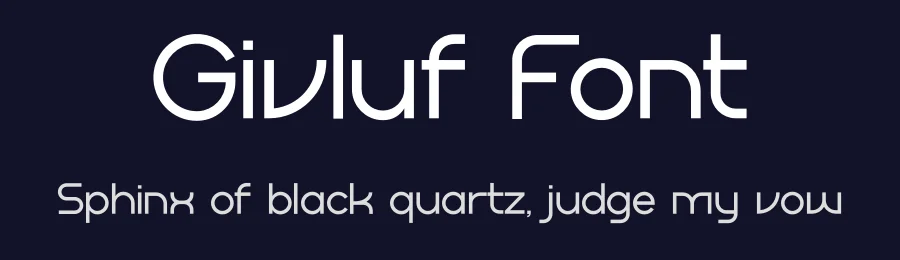 Givluf Font by Pinisi ART — Display Font — thumbnail 2