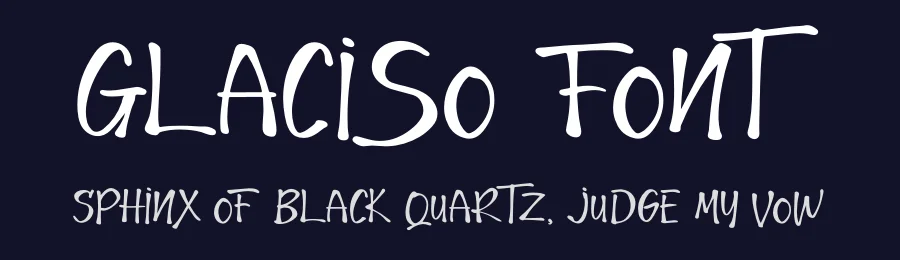 Glaciso Font by Denustudios — Script Handwritten Font — thumbnail 2