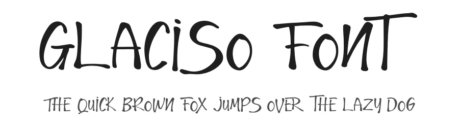 Glaciso Font by Denustudios — Script Handwritten Font