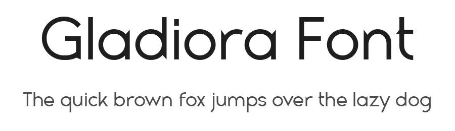 Gladiora Font by OWL KING — Sans Serif Font