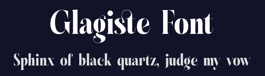 Glagiste Font by timelesstype.co — Display Font — thumbnail 2