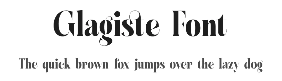 Glagiste Font by timelesstype.co — Display Font
