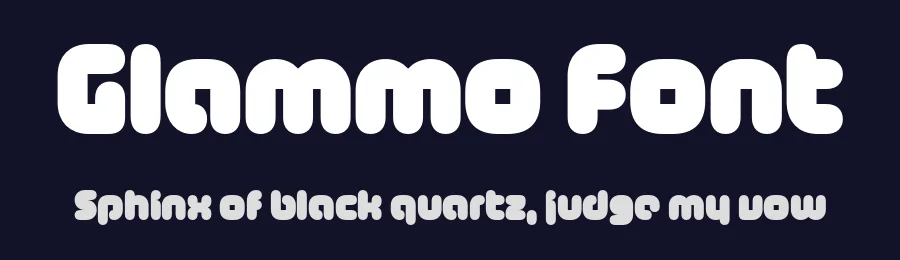 Glammo Font by Signal Type Foundry — Display Font — thumbnail 2