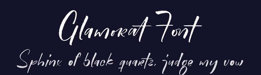 Glamorat Font by perspectype — Script Handwritten Font — thumbnail 2