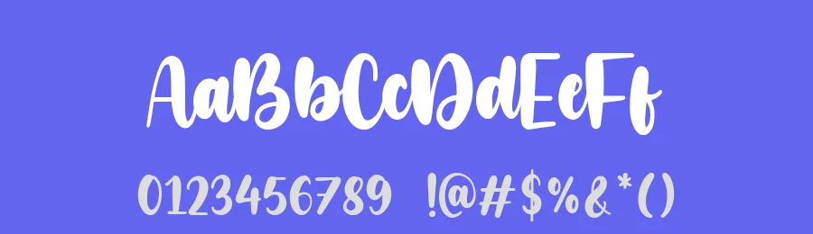 Glamori Bold Script Font by balpirick — Script Handwritten Font — thumbnail 3