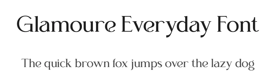 Glamoure Everyday Font by Krismagraph — Serif Font