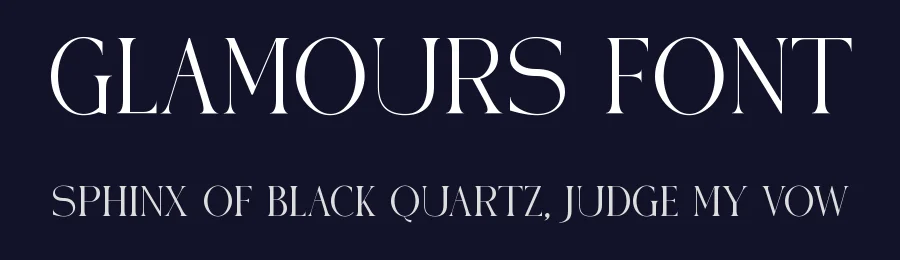 Glamours Font by Artnivora Studio — Serif Font — thumbnail 2