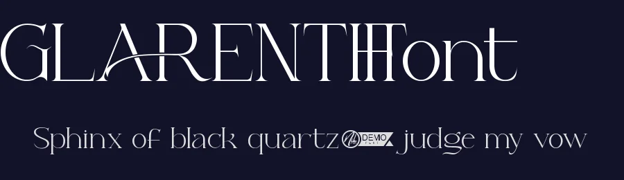 Glarenth Font by nihstudio — Display Font — thumbnail 2