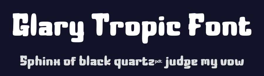 Glary Tropic Font by productype — Decorative Font — thumbnail 2