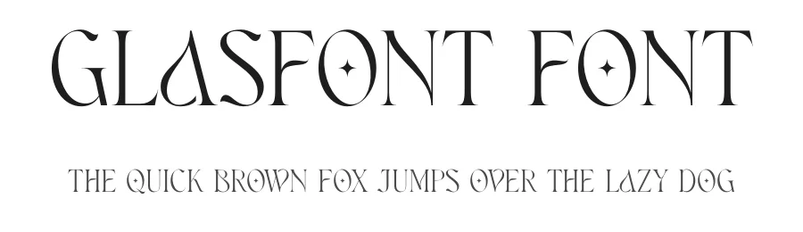 Glasfont Font by SURATMI — Serif Font