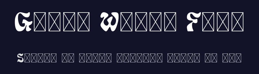 Glass Water Font by Hey Fonts — Blackletter Font — thumbnail 2