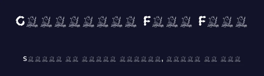 Glasswave Free Font by Letterlays — Display Font — thumbnail 2