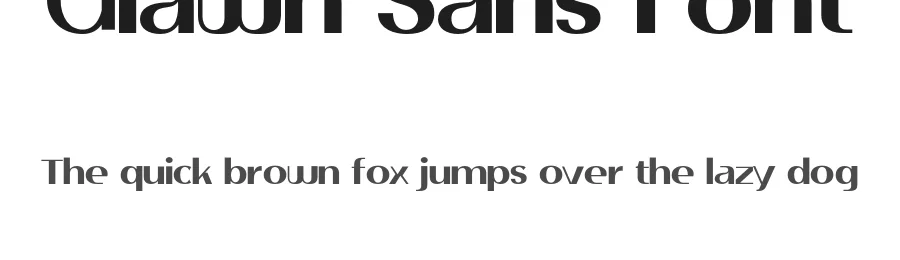 Glawn Sans Font by ibracreative — Sans Serif Font