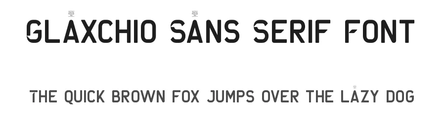 Glaxchio Sans Serif Font by ErmediaStudio — Decorative Font