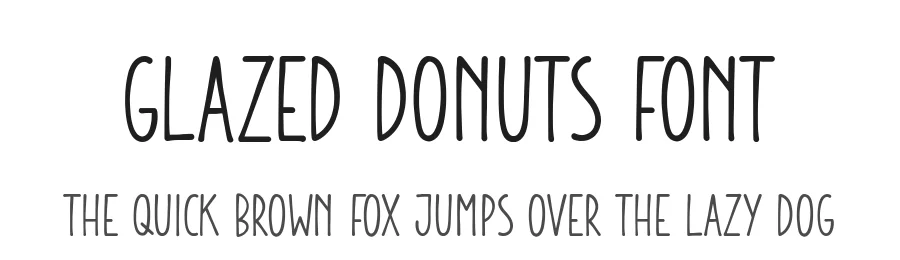 Glazed Donuts Font by Timur type — Script Handwritten Font