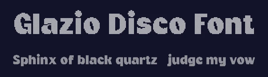 Glazio Disco Font by craftsupplyco — Display Font — thumbnail 2