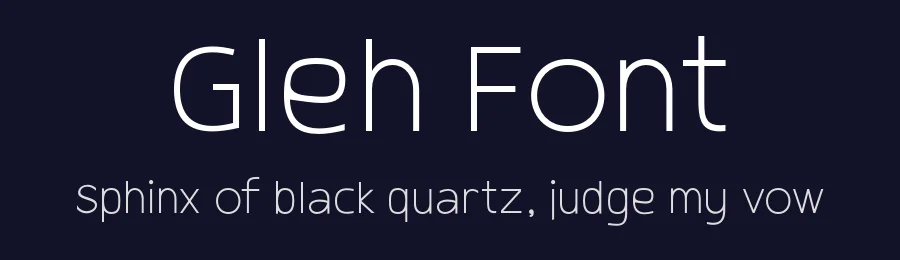 Gleh Font by afkaristudio — Decorative Font — thumbnail 2