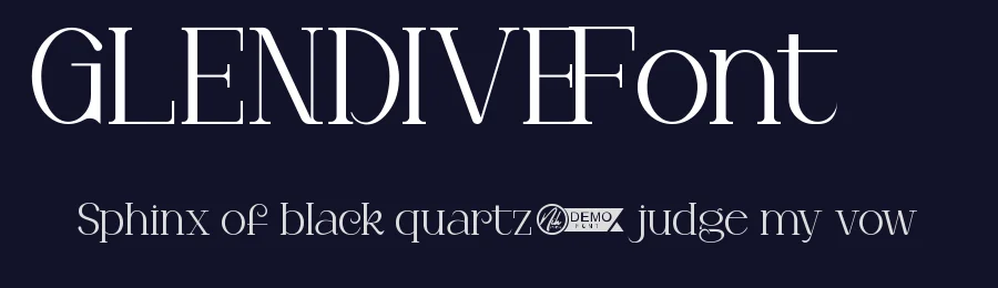 Glendive Font by nihstudio — Display Font — thumbnail 2