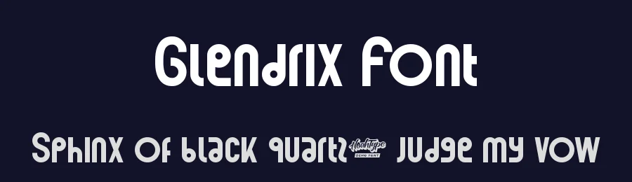 Glendrix Font by noahtype — Display Font — thumbnail 2