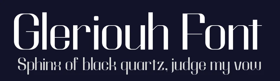 Gleriouh Font by Storytype — Sans Serif Font — thumbnail 2