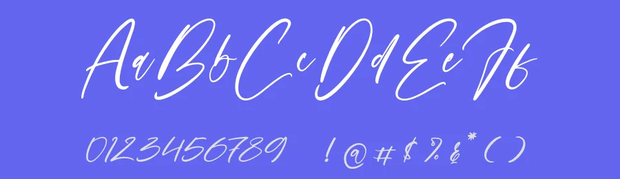 Gleythona Dighunt Font by glorytype — Script Handwritten Font — thumbnail 3