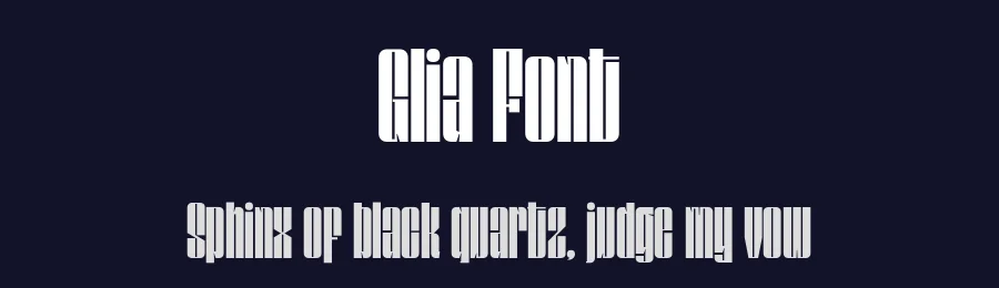 Glia Font by Linecreative — Display Font — thumbnail 2