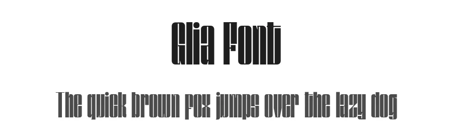 Glia Font by Linecreative — Display Font