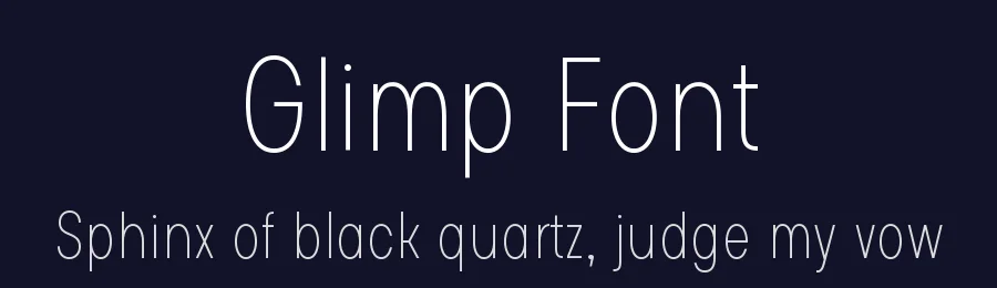 Glimp Font by OneSevenPointFive — Sans Serif Font — thumbnail 2