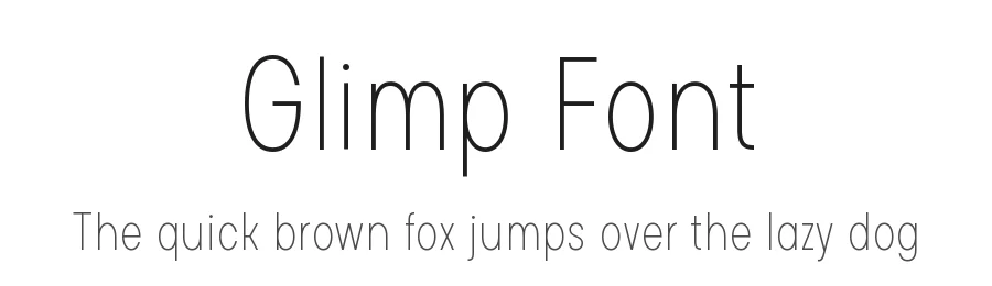 Glimp Font by OneSevenPointFive — Sans Serif Font