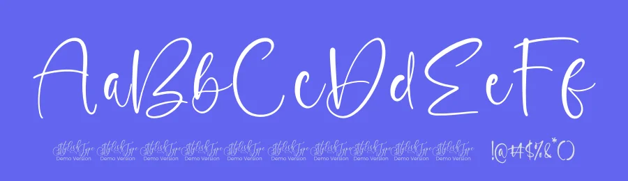 Glisten Bohotic – Modern Handwritten Script Font by stylishtype.co — Script Handwritten Font — thumbnail 3