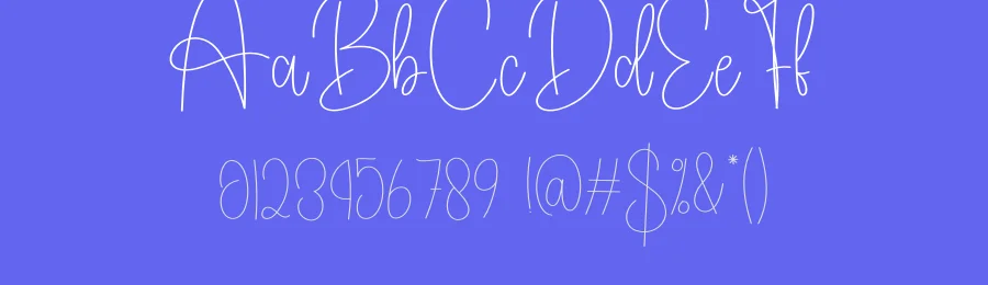 Glistening – Stylish Handwritten Script Font by creativeletter — Script Handwritten Font — thumbnail 3