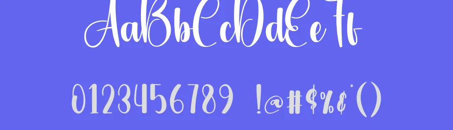 Glittering Script Font by creativeletter — Script Handwritten Font — thumbnail 3