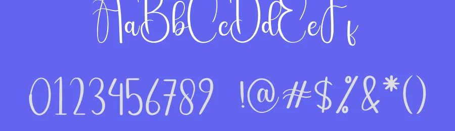 Glittering Script Font by andikastudio — Script Handwritten Font — thumbnail 3