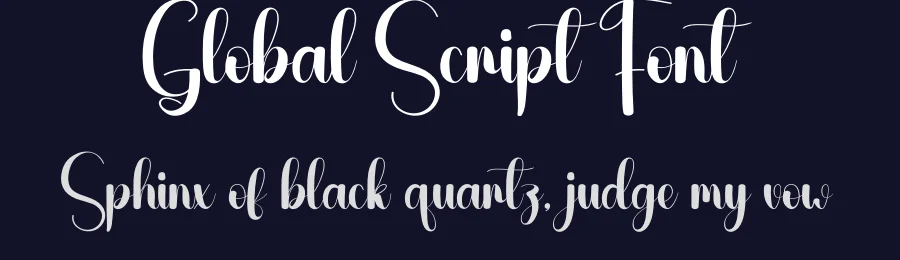 Global Script Font by andikastudio — Script Handwritten Font — thumbnail 2