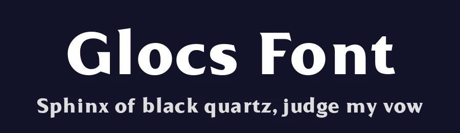Glocs Font by YUKITA CREATIVE — Sans Serif Font — thumbnail 2