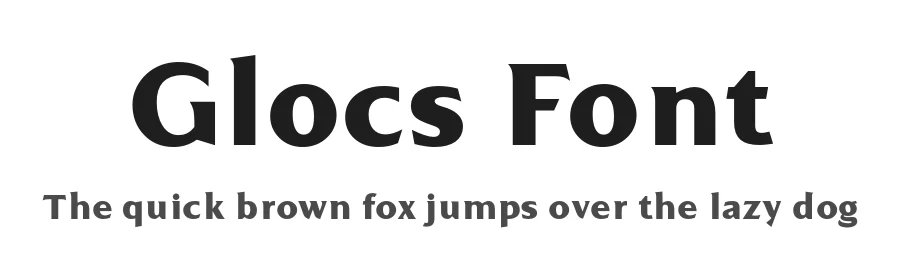 Glocs Font by YUKITA CREATIVE — Sans Serif Font