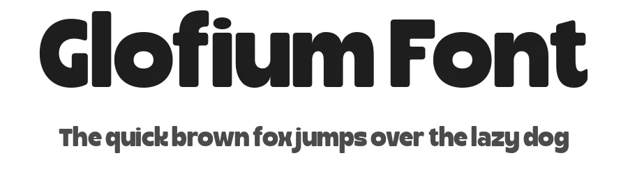 Glofium Font by burntilldead — Sans Serif Font