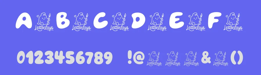 Glooply Free Font by Letterlays — Display Font — thumbnail 3