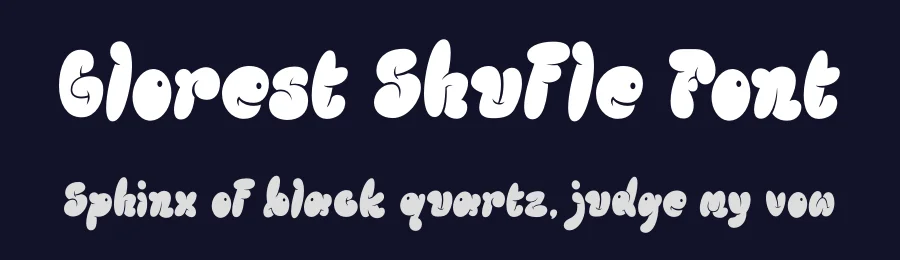Glorest Shufle Font by Storytype — Display Font — thumbnail 2